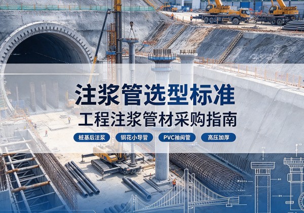 南注浆管选型标准